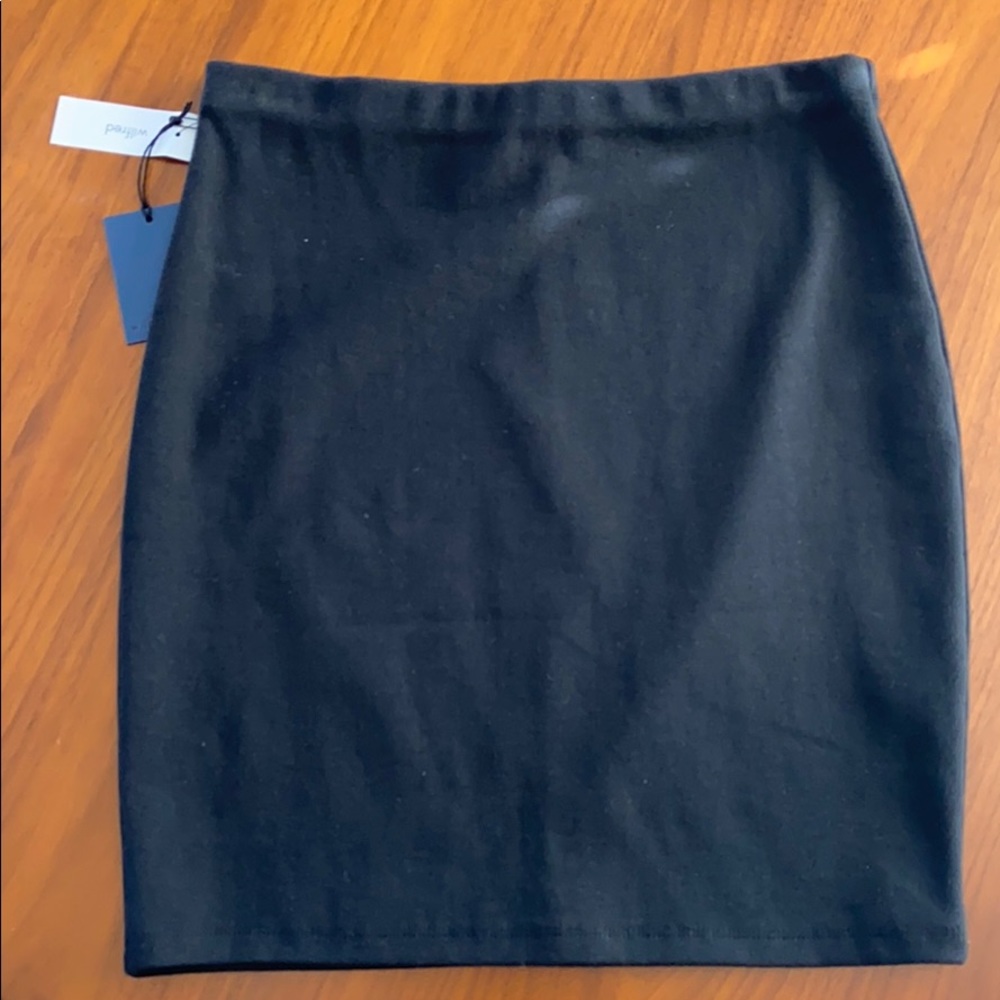 NWT Black Mini Skirt